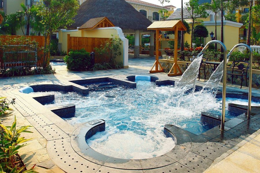 פושאן Green Lake Hot Spring Hotel מראה חיצוני תמונה