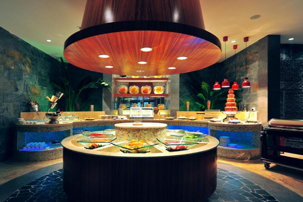 פושאן Green Lake Hot Spring Hotel מראה חיצוני תמונה