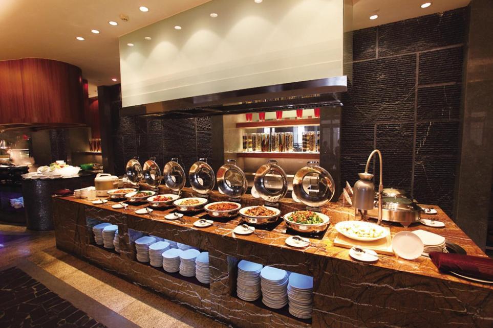 פושאן Green Lake Hot Spring Hotel מראה חיצוני תמונה