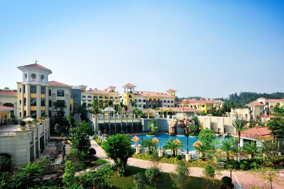 פושאן Green Lake Hot Spring Hotel מראה חיצוני תמונה